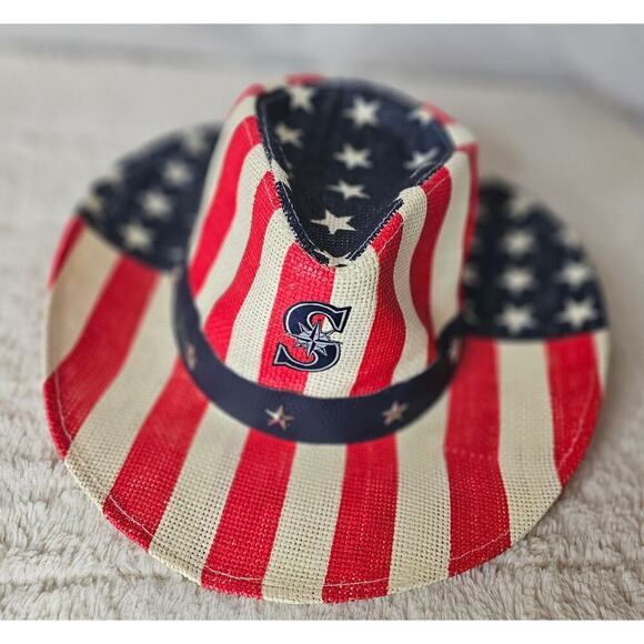 Seattle Mariners Rare Find NWOT 2018 4th of July Official Stars N Stripe… - Picture 1 of 13